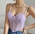 Corset encaje lila en internet