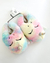 Pantuflas unicornio arcoíris