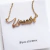 Cadenita con nombre - Yas Store