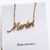 Cadenita con nombre - Yas Store