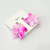 Par mini pinza flor verano colores