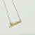 Cadenita con nombre - Yas Store
