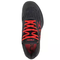 Tenis Nox AT10 Lux Negro/Rojo
