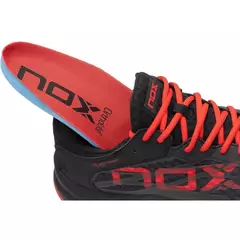 Tenis Nox AT10 Lux Negro/Rojo - tienda en línea
