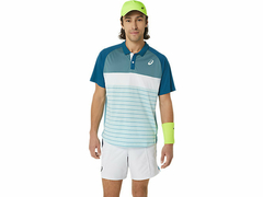 Playera Asics Polo Court Verde - comprar en línea