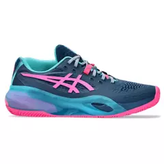 Tenis asics Gel Resolution X Padel Mako Blue/Hot Pink - comprar en línea
