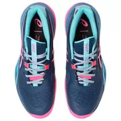 Tenis asics Gel Resolution X Padel Mako Blue/Hot Pink