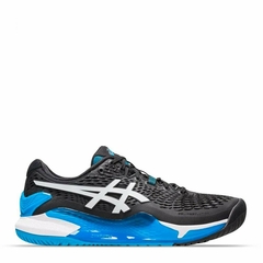 Tenis Asics Gel Resolution 9 Negro Azul
