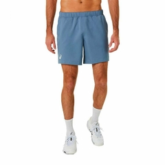 Short Asics Court 7 in Gris Azulado