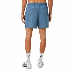 Short Asics Court 7 in Gris Azulado - comprar en línea