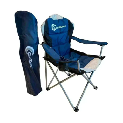 SILLON DIRECTOR PLEGABLE CAIZARA XL AZUL - comprar online
