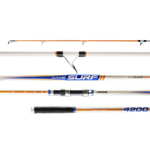 CAÑA MARINE GAME SURF 4,20 MT 3 TRAMOS 100-200 GR