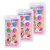 Kit 3 Paletas De Sombras Infantil Coleção Fadarinas Safira