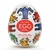 Masturbador Tenga Egg Keith Haring Egg Dance + Lubrificante