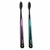 Kit 2 Escova Dental Macia Nanotech Black Cerda Silicone Klin na internet