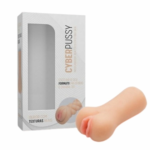 Masturbador 3D Realístico Vagina Em Cyberskin Textura Real