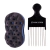 Kit Esponja Para Cabelos Afro 20mm, Pente Garfo - Marco Boni