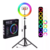 FLASH ARO LED 30 CM RGB CON TRIPODE 2.1M