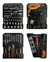 KIT DE 107 HERRAMIENTAS Y TALADRO PERCUTOR en internet