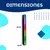 Packx2 Ambientador Audioritmico Luz Led Recargable Barra Rgb en internet