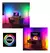 Luz Pie Esquinero Led Rgb X2 Gamer Deco 1m