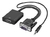 CONVERSOR VGA MACHO A HDMI HEMBRA CON AUDIO Y CABLE - comprar online