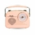 RADIO MESA RETRO SUONO DUAL ANALOGICA AM/FM BLUETOOTH SALIDA AURICULAR MP3/TARJETA SD/USB PORTATIL - comprar online