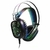 AURICULAR GAMER VINCHA CON MICROFONO Y LUZ LED NOGA ST-HYDRA 2 METROS NEGRO