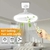 VENTILADOR DE TECHO CON LUZ AROMATIZADOR HUMIDIFICADOR DIFUSOR DE AROMATERAPIA CON CONTROL REMOTO - comprar online