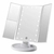 ESPEJO MAKE UP CON LUZ LED BLANCA 3 NIVELES TACTIL USB RECARGABLE GIRATORIO 180ª CON BANDEJA PORTA OBJETOS DINAX DX-3ESPLUZAA