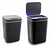 TACHO DE BASURA CON SENSOR 16LT 34X26X18.5 CM