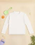 Blusa Infantil UV 50+ Manga Longa Unissex – Praia, Piscina e Esportes Branco - comprar online
