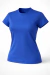 Camiseta Baby Look Microfibra Feminina Básica Lisa