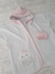 Roupão para bebe personalizado - Nuvem Rosa - comprar online