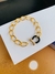 Pulseiras Semi Joia com Mosquetão ferradura fecho frontal esmaltado - Dondocas