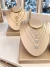 Colares chocker inicial folheado a ouro e a prata letra nome personalizado com strass