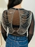 Body chain corrente de corpo Top Cropped de correntes - loja online