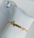 Pulseiras palavras folheado a Ouro Amor Esperança Agradeço - comprar online