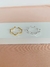 Anéis semi joia prata 925 e ouro 18k modelo organico ondulado - Dondocas