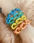 Pulseiras coloridas Tons pastéis acrílico detalhes em Ouro na internet