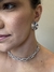 Chocker Elos Duplos Trabalhados Banhado a Ouro 18k e Ródio branco - comprar online