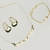 Pulseira Malha Com Círculo Vazado Orgânico No Centro Banhado a Ouro 18k e Ródio branco - loja online