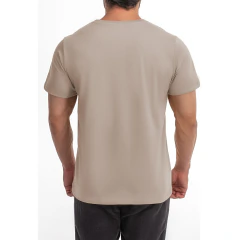 T-SHIRT REGULAR GOLA REDONDA GELO - comprar online