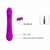 VIBRADOR PONTO G CLEMENT 30 VIBRAÇÕES COM ESTIMULADOR CLITORIANO PRETTY LOVE na internet