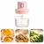 Mini Processador De Alimentos. Elétrico 250ml Triturador Recarregável - Império Shopping