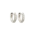 Brinco ice cravejado fino brilhante tamanho 10mm x 2mm brilho das estrelas - comprar online