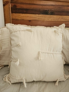 Almohadon Trenzas Algodón - comprar online