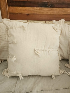 Almohadon Trenzas Algodón en internet