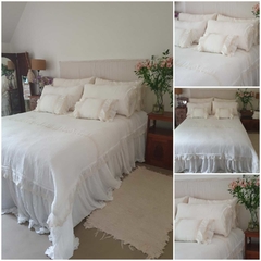LINEA ROMANCE | ACOLCHADO GAIA - Concepto Cálido
