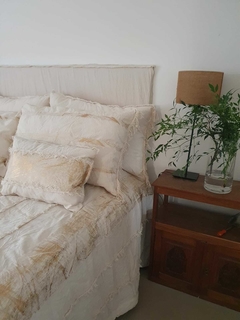 LINEA GLAM | ACOLCHADO STRIPES ORO en internet